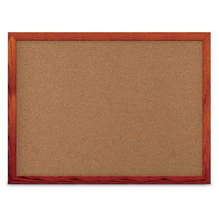United Visual Products Sliding Door Indoor Enclosed Corkboard, 7 UV9003ACSH-WHITE-FORBO